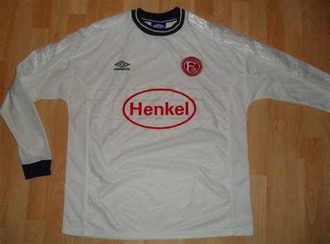 Fortuna Düsseldorf Away football shirt 1999 2000 Sponsored by Henkel