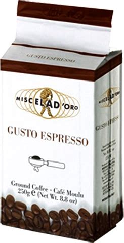 Miscela D Oro Gusto Espresso Ground Coffee 8 8 Oz Brick From 1st In