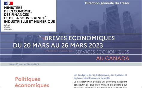 Article Br Ves Des Services Conomiques Fran Ais Mars Mars