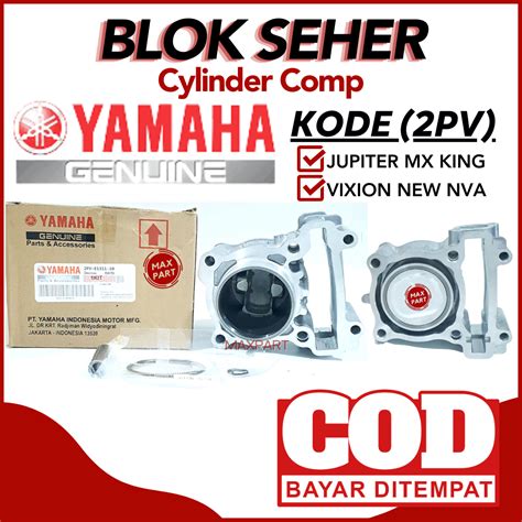 Blok Seher Full Set Pv Cilinder Cylinder Assy Comp Yamaha Jupiter Mx