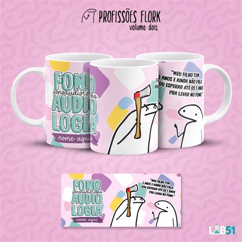 Caneca Meme Flork Profiss O Fonoaudiologia Shopee Brasil