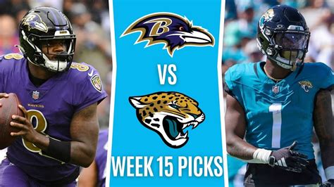 Sunday Night Football Nfl Picks Week 15 Ravens Vs Jaguars Snf Free Picks And Odds Youtube