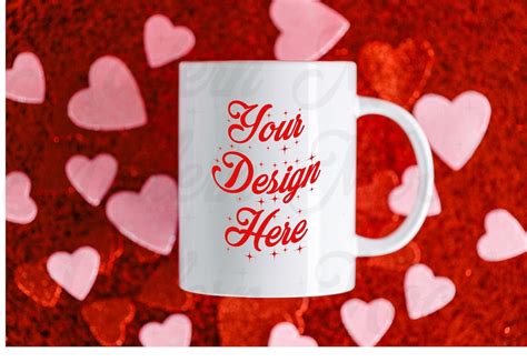 Valentines Day Mockup Coffee Mug Mockup Mug Mockup 15 Oz Coffee Mug