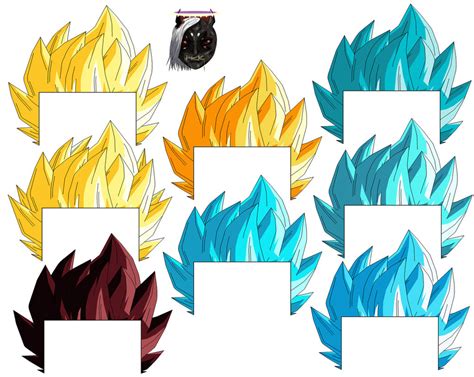 vegito hair redo  hollowkingking  deviantart