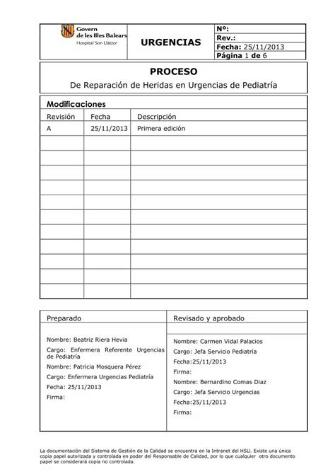 PDF PROCESO SEUP De Reparación de Heridas en Urgencias de