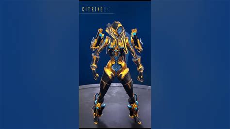 Citrine Fashion Frame Warframe Citrine Fashionframe Warframe Shorts