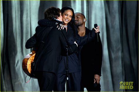 Rihanna's 'FourFiveSeconds' Grammys 2015 Performance with Kanye West ...