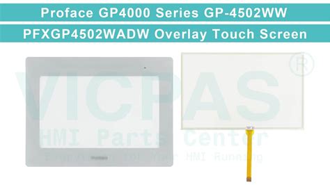 GP 4502WW PFXGP4502WADW Proface Film Touch Panel YouTube