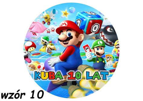 Op Atek Na Tort Super Mario Napis Gratis Oficjalne