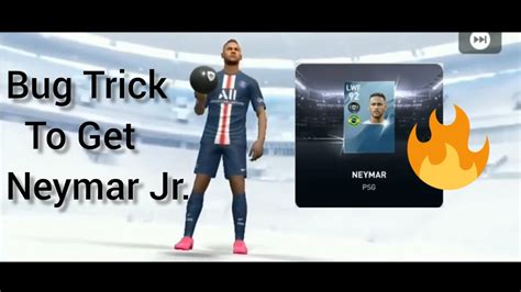 How To Get NEYMAR Jr In PES 2021 MOBILE 100 Working Bug Trick To