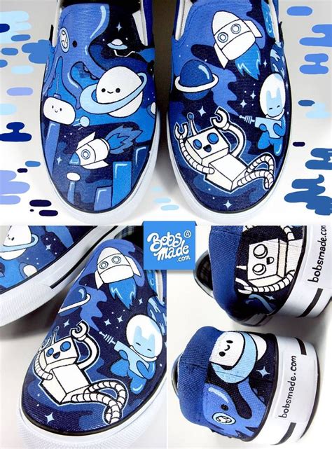 Up Up And Away By Bobsmade On DeviantArt Painted Canvas Shoes Diy