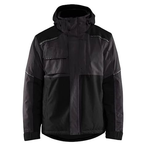 Veste hiver stretch 2D Gris Foncé Noir Blaklader