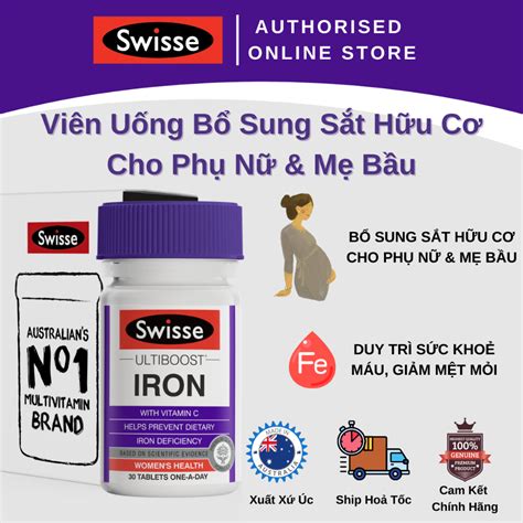 Swise Ultiboost Iron Vi N U Ng B Sung S T H U C Cho Ph N M B U