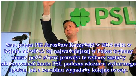 Wyniki Wybor W Samorz Dowych PSL Komentuje Exit Polls PiS I Tak Powie