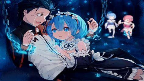 Re Zero Rem Ram Kid Subaru World Alternative Happ Wallpapers Hd