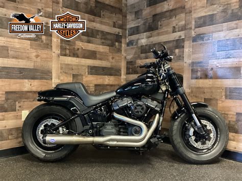 2021 Harley Davidson Fat Bob 114 Vivid Black Freedom Valley Harley