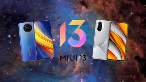 Podré actualizar mi POCO X3 a MIUI 13 Estos son todos Pocophone que