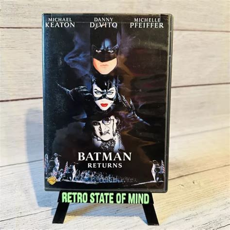 BATMAN RETURNS MICHAEL Keaton Danny DeVito Michelle Pfeiffer DVD