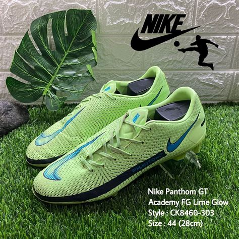 Sepatu Bola Nike Panthom Gt Ck8460 303 Academy Fg Lime Glow Ukuran 44