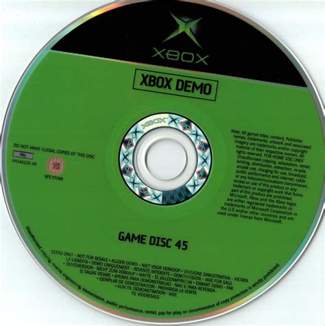 Official Australian Xbox Magazine Game Disc 45 Prices Pal Xbox