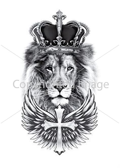 Tattoo Design Cool Design The Lion Is King Digital Download Etsy