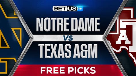 Notre Dame Vs Texas Aandm College Football Week 1 Predictions Picks