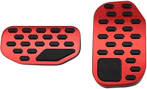 Amazon XITER 2pcs No Drilling Aluminum Brake Pedal Covers Anti