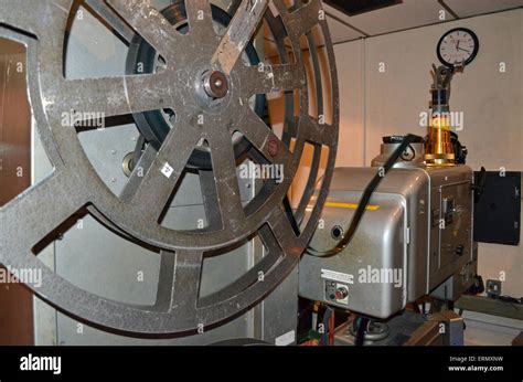 A 35mm Movie Projector In A Cinema Stock Photo Alamy