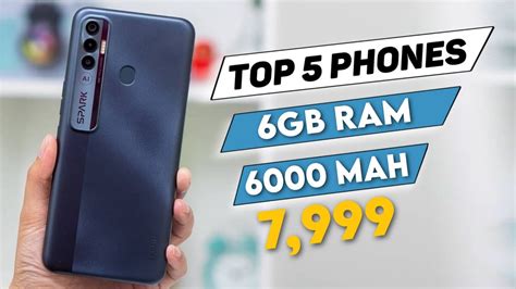 Top 5 Best Smartphones Under 8000 In September 2021 Best 5 Phones