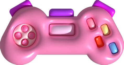 Controlador De Videogame De Desenho Animado Joystick De Jogos Mínimo