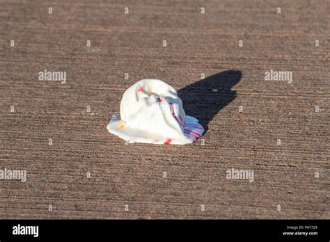 Ice Cream Dropped On Floor On A Hot Day Melting Stock Photo Alamy