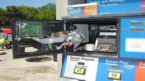 Credit card skimmer found inside gas station pump in Eustis