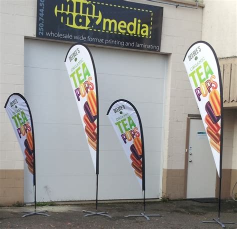 Stand Alone Banners Minimax Media In Victoria Bc