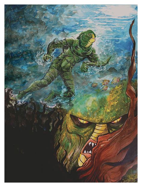 Creature From The Black Lagoon Art