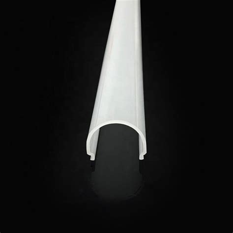oem wider shape light diffuser parts housing led tube cover