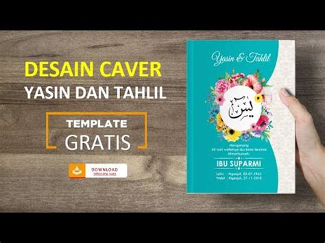 Desain Cover Buku Yasin Cdr Youtube