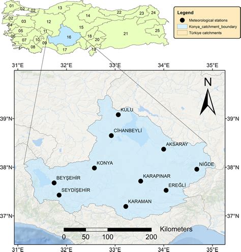 The map of the Konya Endorheic Basin (KEB) | Download Scientific Diagram