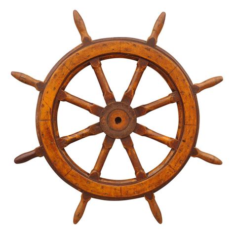 Solid Brass Six Spoke Ships Wheel At 1stdibs Brass Ships Wheel