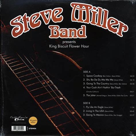 Steve Miller Band Presents King Biscuit Flower Hour Live At The