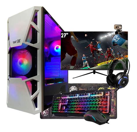 Pc Gamer Barato I Gtx Gb Hd Tb Fonte W Monitor Mercado Livre