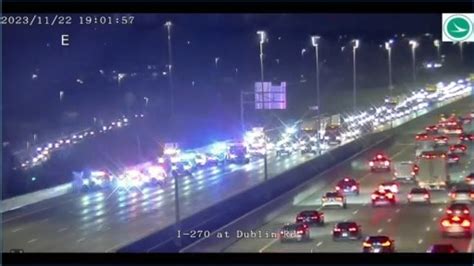 Police Incident Shuts Down Westbound Lanes Of I 270 Nbc4 Wcmh Tv