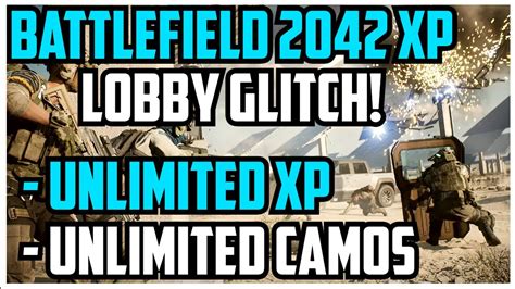 BATTLEFIELD 2042 XP LOBBY GLITCH GET UNLIMITED FREE XP IN BF NOW