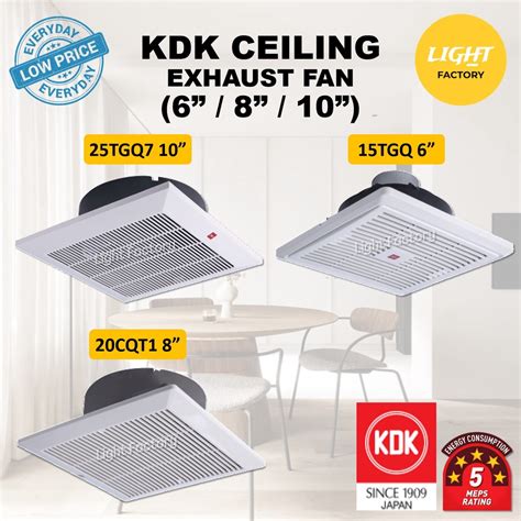 Kdk Ceiling Exhaust Fan Shelly Lighting