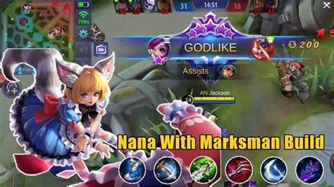 Nana With Marksman Build Mobile Legends Bang Bang YouTube