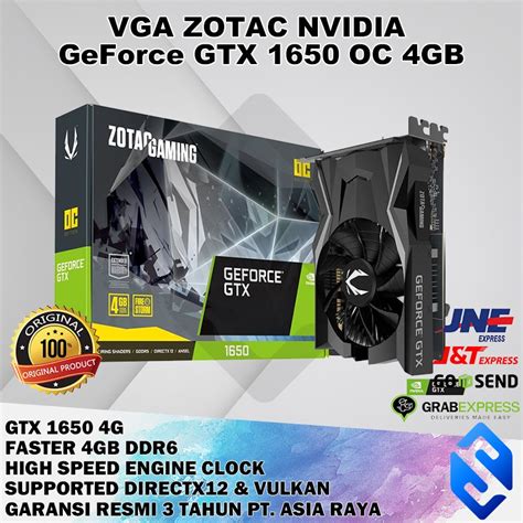 Jual Vga Nvidia Geforce Zotac Gtx Oc Gb Ddr Bit Murah