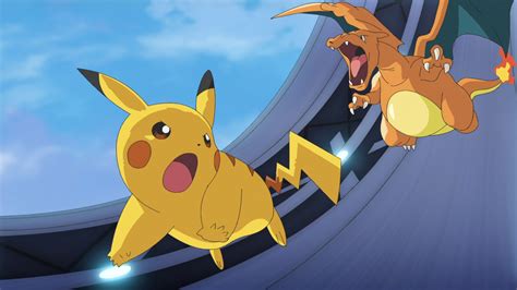 Pikachu And Charmander Adventure Pok Mon Ultimate Journeys Hd Wallpaper