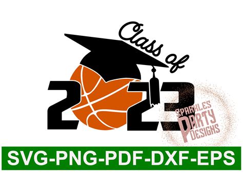 Class Of 2023 Basketball Senior Svg Sublimation Design Etsy