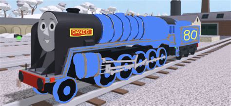 David The Big Blue Tender Engine Btwf By Juliantsk123 On Deviantart