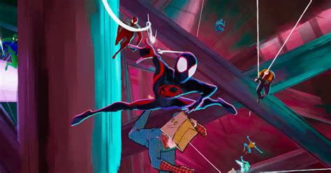 Spider Man Across The Spider Verse Poster Features Colorful Cast