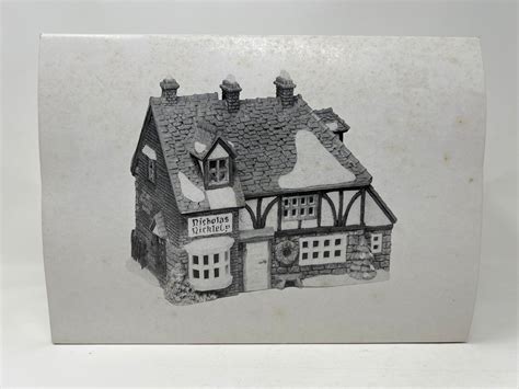 Dept 56 Nicholas Nickleby Cottage Dickens Village Series Etsy